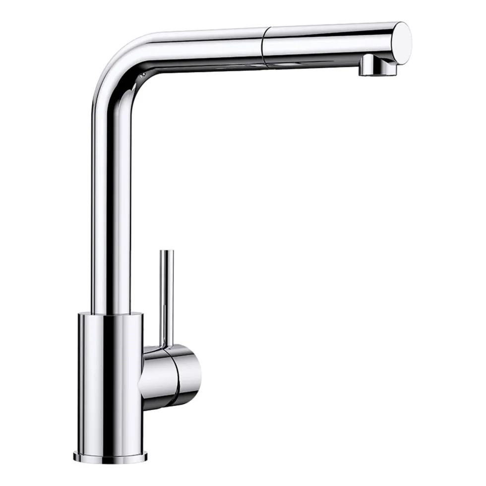 Blanco Mila-S Single Lever Mono Pull Out Kitchen Mixer Tap