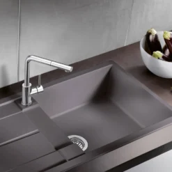 Blanco Mila-S Single Lever Mono Pull Out Kitchen Mixer Tap
