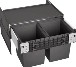 Blanco Select II Compact 60/2 34 litre 2 Container Waste Organiser for 600mm Kitchen Cabinets