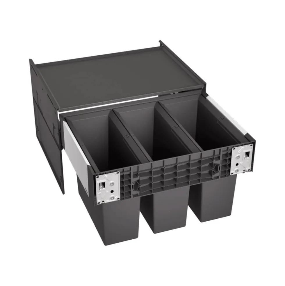 Blanco Select II 60/3 45 litre 3 Container Waste Organiser for 600mm Kitchen Cabinets