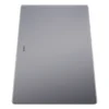 Blanco Silver Coloured Safety Glass Chopping Board