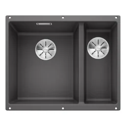 Blanco Subline 1.5 Bowl Undermount Silgranit Composite Kitchen Sink & Waste - 555 x 460mm