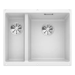 Blanco Subline 1.5 Bowl Undermount Silgranit Composite Kitchen Sink & Waste - 555 x 460mm