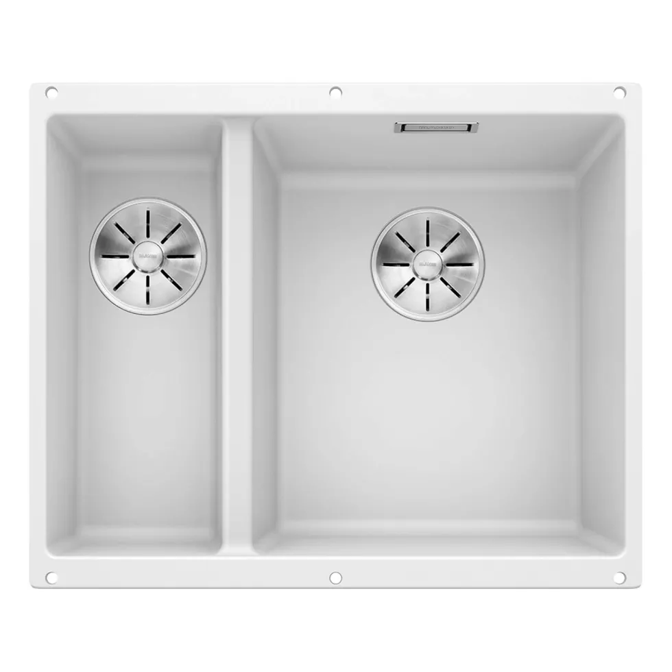 Blanco Subline 1.5 Bowl Undermount Silgranit Composite Kitchen Sink & Waste - 555 x 460mm