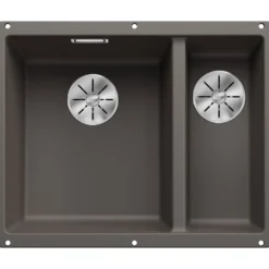 Blanco Subline 1.5 Bowl Undermount Silgranit Composite Kitchen Sink & Waste - 555 x 460mm