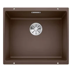 Blanco Subline 500-U 1 Bowl Undermount Silgranit Composite Kitchen Sink & Waste - 530 x 460mm