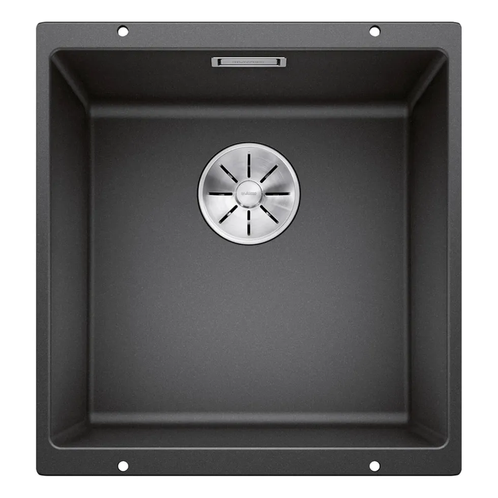 Blanco Subline 400-U Compact 1 Bowl Undermount Silgranit Composite Kitchen Sink & Waste - 430 x 460mm