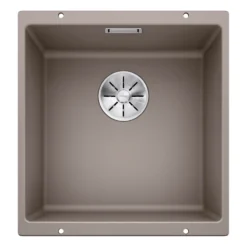 Blanco Subline 400-U Compact 1 Bowl Undermount Silgranit Composite Kitchen Sink & Waste - 430 x 460mm