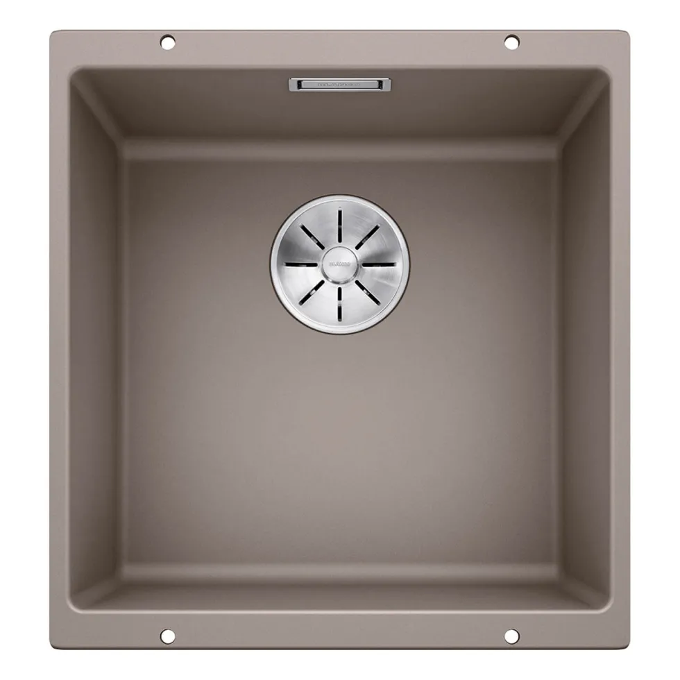 Blanco Subline 400-U Compact 1 Bowl Undermount Silgranit Composite Kitchen Sink & Waste - 430 x 460mm
