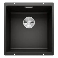 Blanco Subline 400-U Compact 1 Bowl Undermount Silgranit Composite Kitchen Sink & Waste - 430 x 460mm