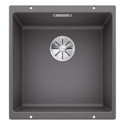 Blanco Subline 400-U Compact 1 Bowl Undermount Silgranit Composite Kitchen Sink & Waste - 430 x 460mm