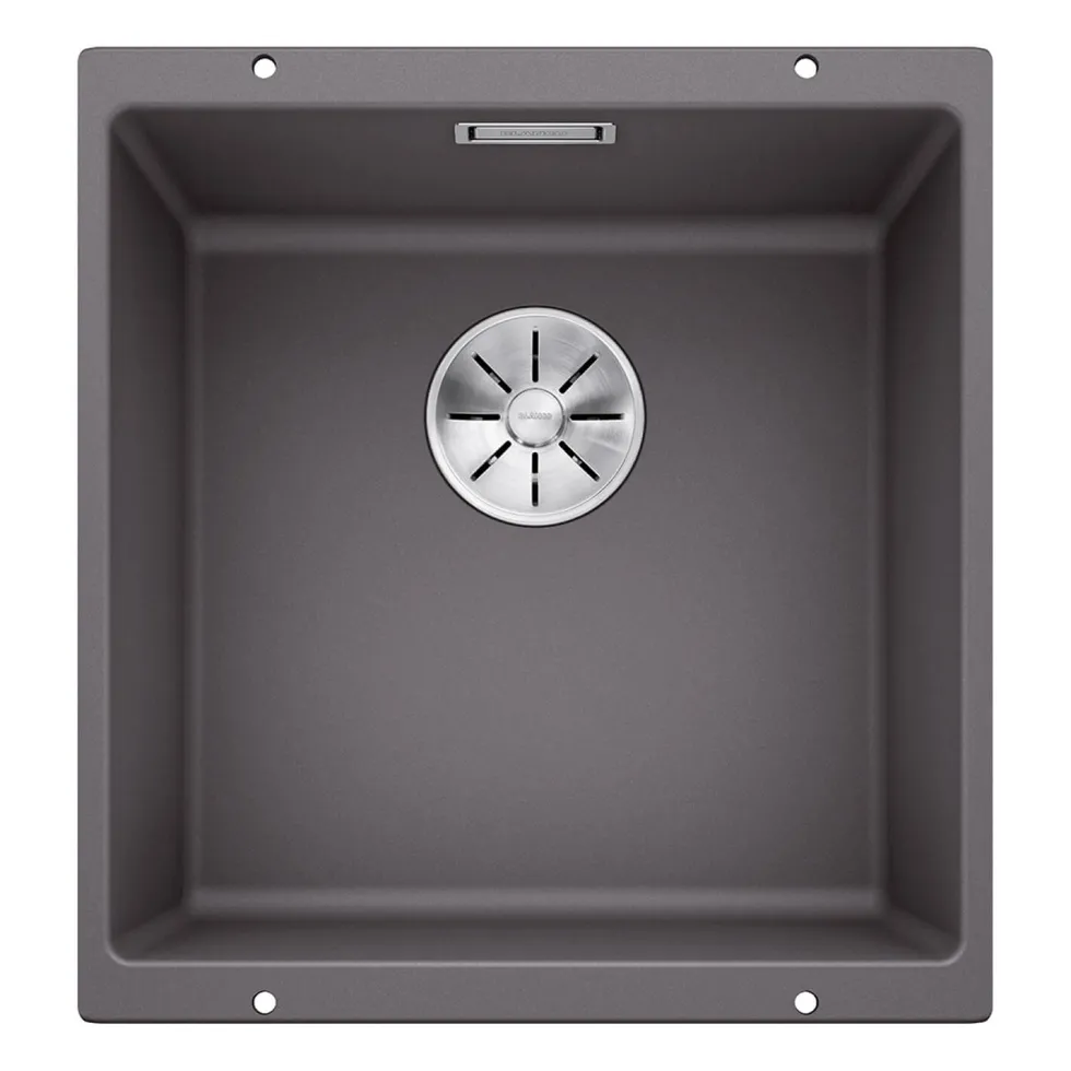 Blanco Subline 400-U Compact 1 Bowl Undermount Silgranit Composite Kitchen Sink & Waste - 430 x 460mm