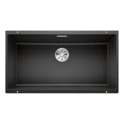Blanco Subline 800-U Extra Large 1 Bowl Undermount Silgranit Composite Kitchen Sink & Waste - 830 x 460mm