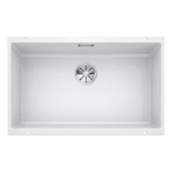 Blanco Subline 700-U Large 1 Bowl Undermount Silgranit Composite Kitchen Sink & Waste - 730 x 460mm