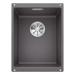 Blanco Subline 320-U Ultra Compact 1 Bowl Undermount Silgranit Composite Kitchen Sink & Waste - 350 x 460mm