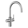 Blanco Tampera 3-in-1 Instant 100°C Boiling Water Mono Kitchen Mixer Tap - PVD Steel