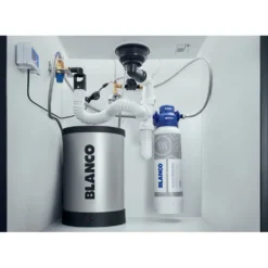 Blanco Tampera 3-in-1 Instant 100°C Boiling Water Mono Kitchen Mixer Tap - PVD Steel