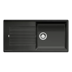 Blanco Zia XL 6 S 1 Bowl Inset Silgranit Composite Kitchen Sink & Waste with Reversible Drainer - 1000 x 500mm