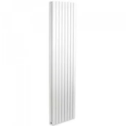Brenton Flat Double Panel Vertical Radiator - 1800mm x 480mm - White