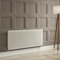Brenton Olympus Horizontal 2 Column Radiator - White