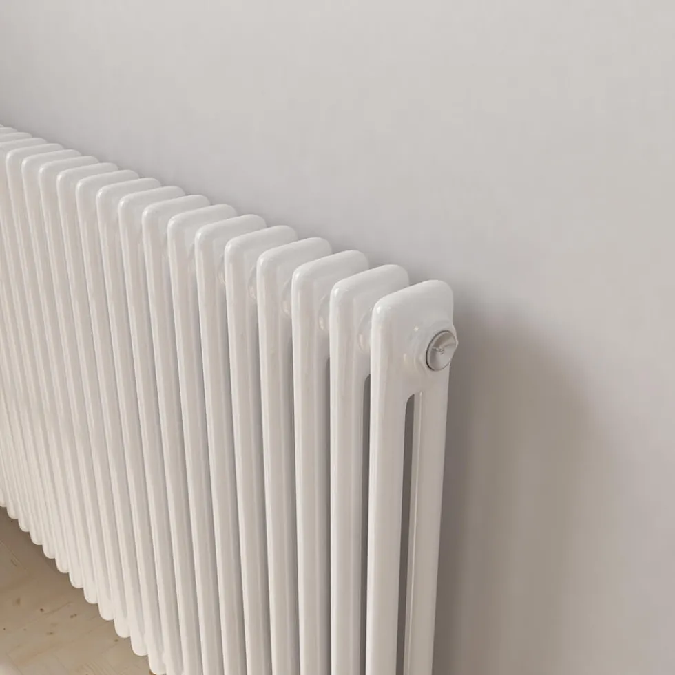 Brenton Olympus Horizontal 2 Column Radiator - White