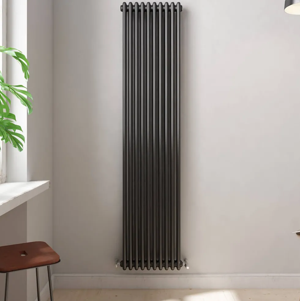 Brenton Olympus Vertical Column Radiator - Anthracite