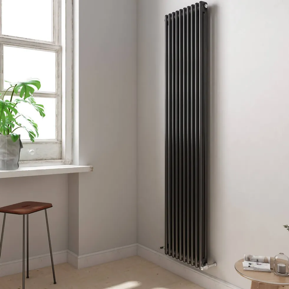 Brenton Olympus Vertical Column Radiator - Anthracite