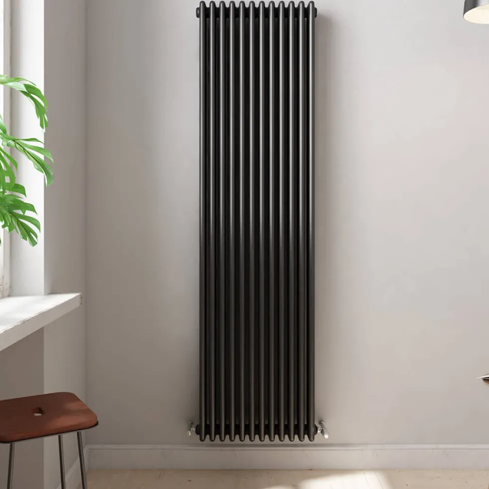 Brenton Olympus Vertical Column Radiator - Anthracite
