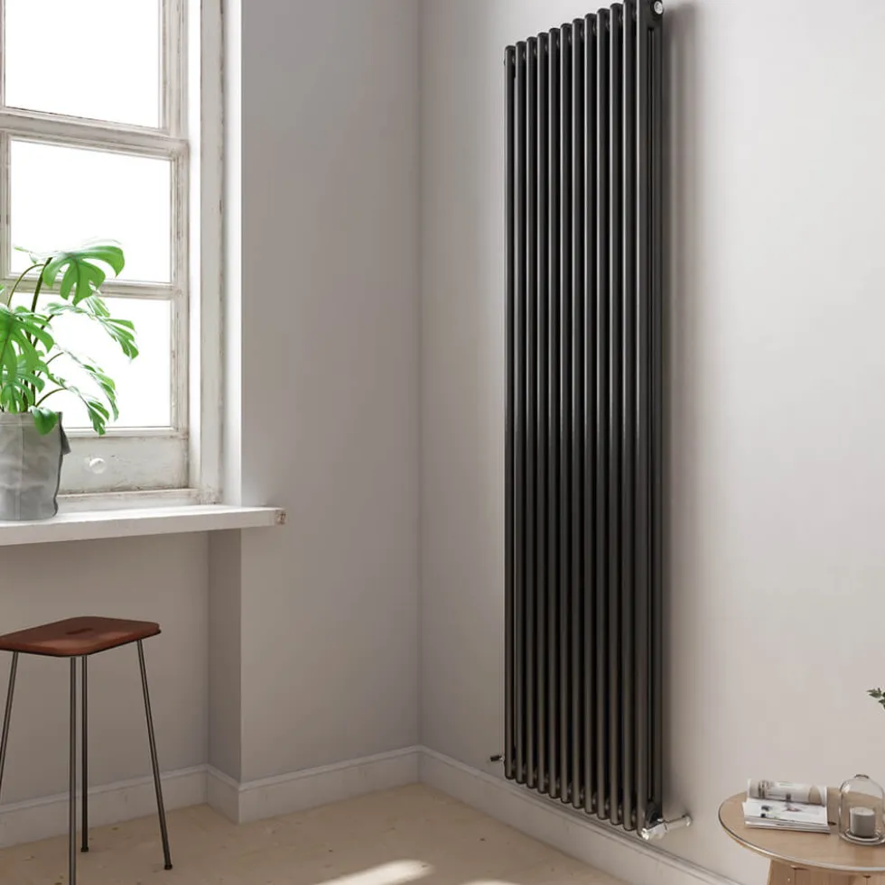 Brenton Olympus Vertical Column Radiator - Anthracite