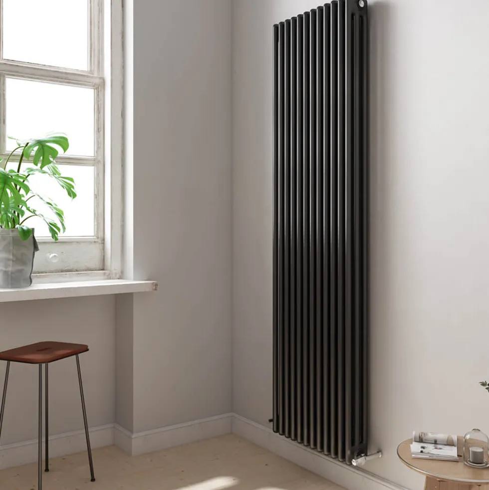 Brenton Olympus Vertical Column Radiator - Anthracite