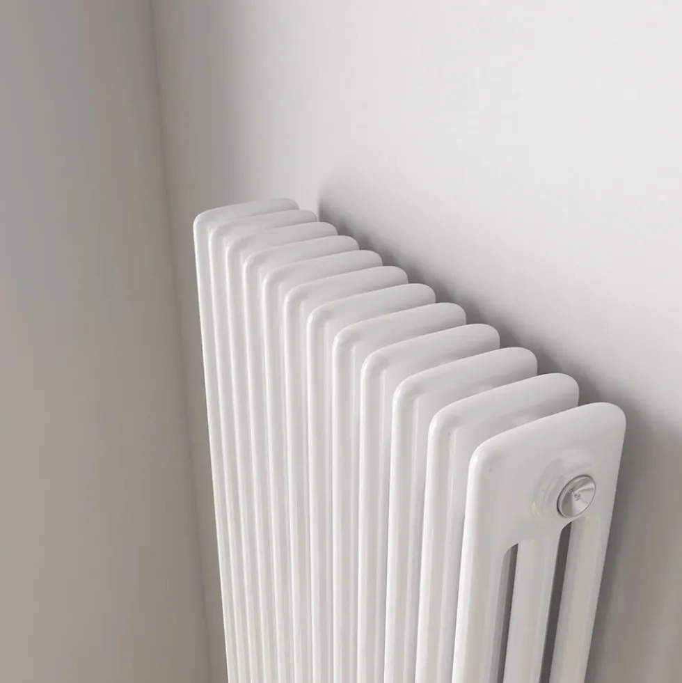 Brenton Olympus Vertical Column Radiator - White