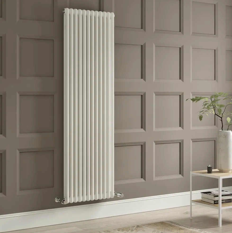 Brenton Olympus Vertical Column Radiator - White