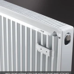 Brenton Type 21 Double Panel Single Convector Radiator - White