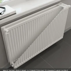 Brenton Type 33 Triple Panel Convector Radiator - White