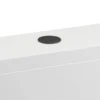 Britton Bathrooms Cistern Flush Button - Matt Black