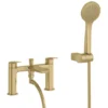 Britton Bathrooms Greenwich Bath Shower Mixer - Brushed Brass