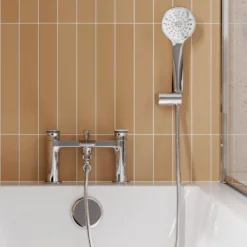 Britton Bathrooms Greenwich Bath Shower Mixer Tap - Chrome
