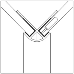Burlington Aluminium Extrusion 2450mm Trims