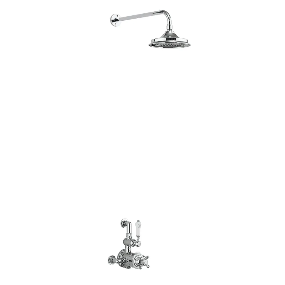 Burlington Avon Exposed Thermostatic Shower Kit with AirBurst Shower Head