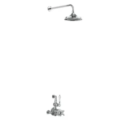 Burlington Avon Exposed Thermostatic Shower Kit with AirBurst Shower Head
