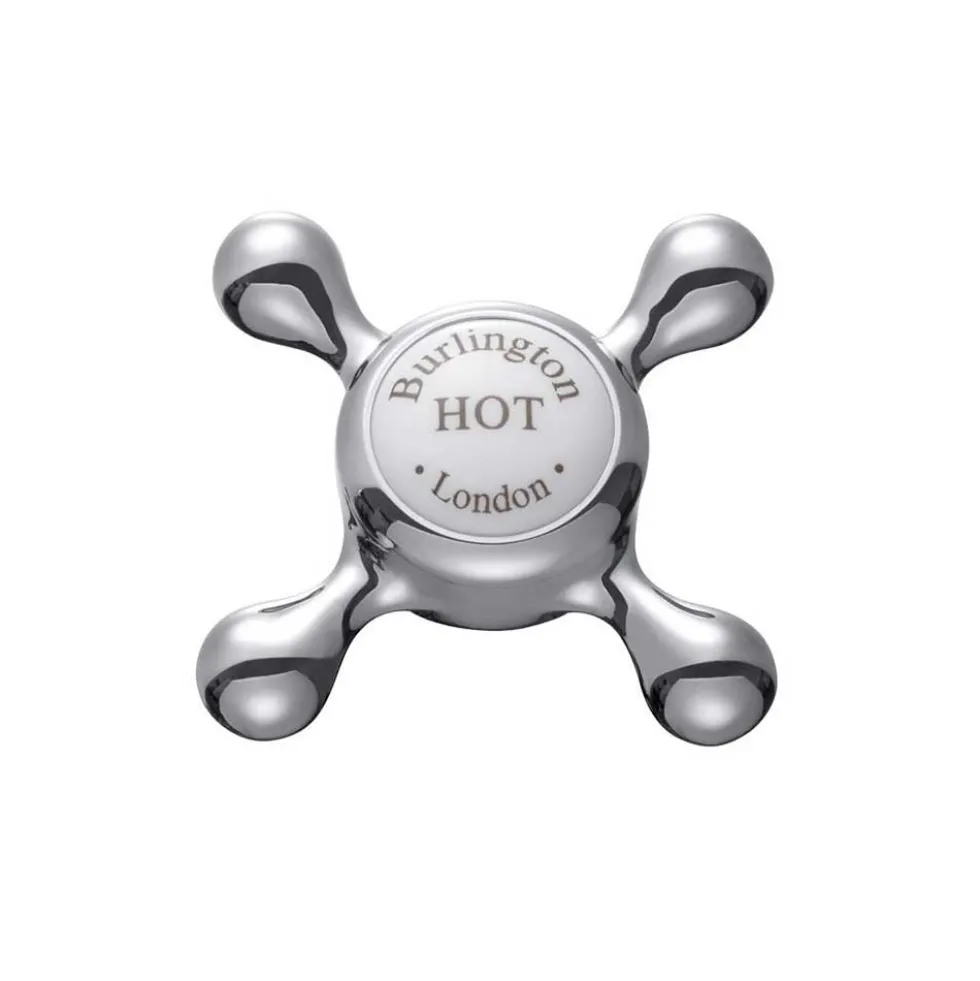 Burlington Claremont Bidet Mixer Tap with Pop Up Waste