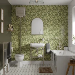 Burlington Spring Chrysanths Acrylic Bathroom Wall Panel