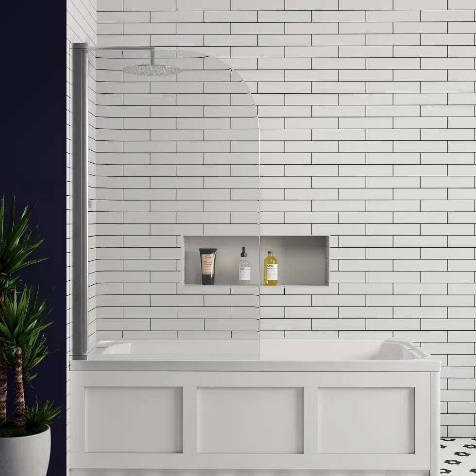 Butler & Rose Art Deco Shower Bath & Shower Screen