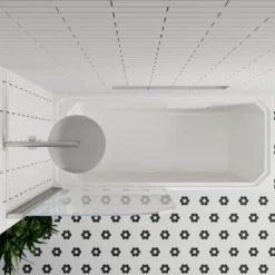 Butler & Rose Art Deco Shower Bath & Shower Screen