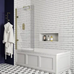 Butler & Rose Art Deco Shower Bath & Shower Screen