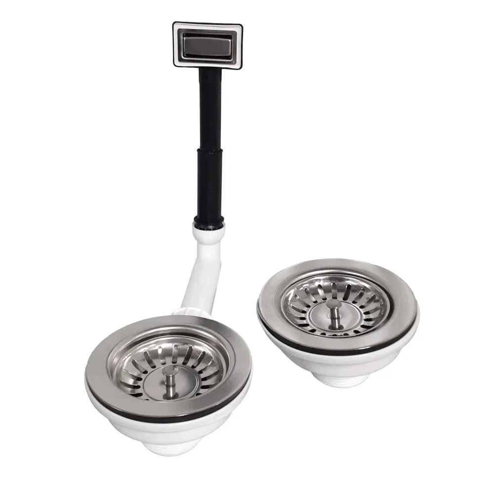 Butler & Rose Basket Strainer Wastes x 2 and Single Overflow Cover