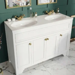 Butler & Rose Beatrice 1200mm Floorstanding Double Basin Vanity Unit