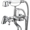 Butler & Rose Carlton Deck Mounted Bath Shower Mixer with Handset Kit