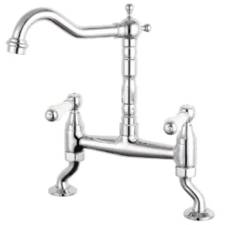 Butler & Rose Carlton Traditional Kitchen Bridge Mixer - Lever Handles
