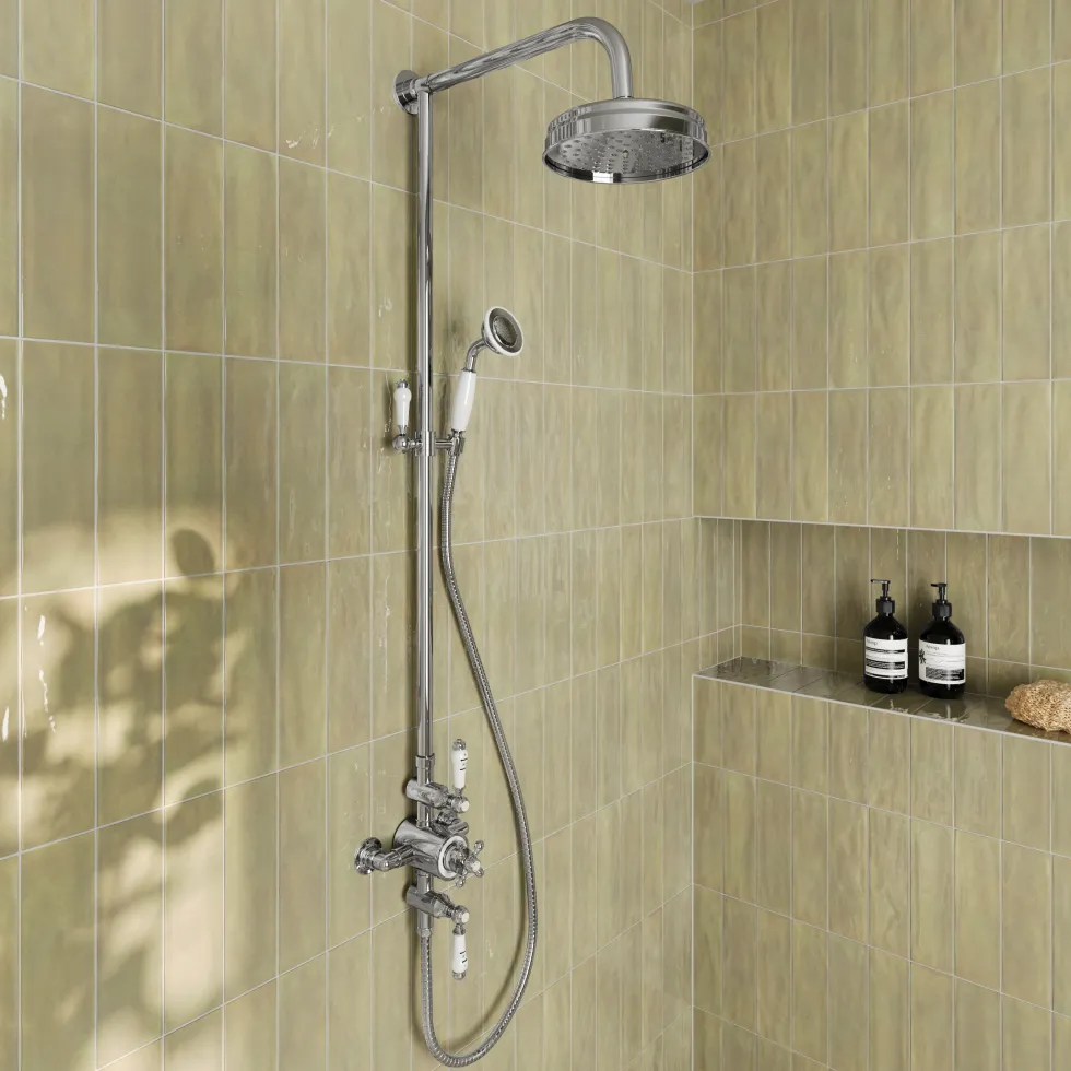 Butler & Rose Catherine Bathroom Suite with Shower Bath